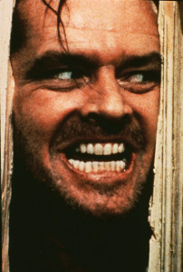 1993 file photo of Jack Nicholson in the movie THE SHINING (1980).